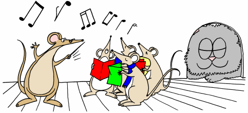 Mouse Choir cartoon