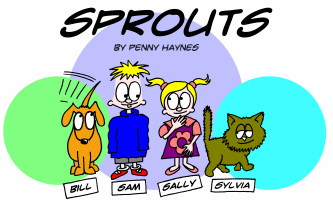Sprouts Cartoon Characters
